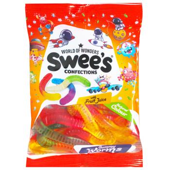 Swees Gummy Worms Jelly Candies 80g - buy, prices for COSMOS - photo 1