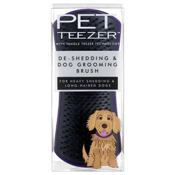 Щітка для собак Pet Teezer De-shedding and Grooming - фіолетово-сірий - купить, цены на MasterZoo - фото 6