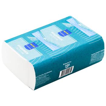 Metro Professional  White Two-layer Paper Towels 200pcs - buy, prices for METRO - photo 1