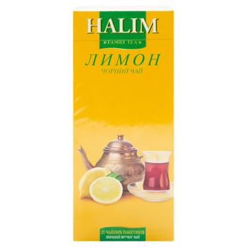 Чай черный Halim Лимон 1,5г*25шт - купить, цены на - фото 2