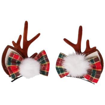 Koopman New Year's Hair Clip 5cm 2 pcs in assortment - buy, prices for - photo 4