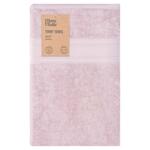 Рушник махровий Ardesto SuperSoft рожевий 70*140см