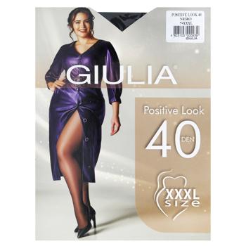 Колготы женские Giulia Positive Look 40 р.7 Nero