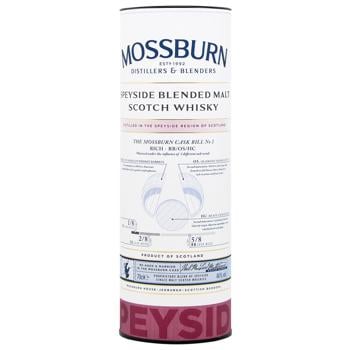 Віскі Mossburn Speyside 46.3% 0.7л - купити, ціни на МегаМаркет - фото 3