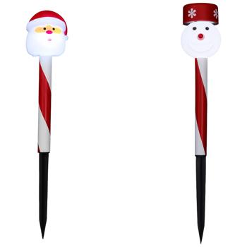 Actuel Santa/Snowman Figurine 36cm in assortment