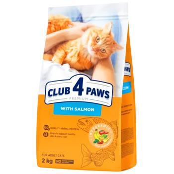 Cat food Club 4 paws salmon 2000g Ukraine - buy, prices for MasterZoo - photo 1