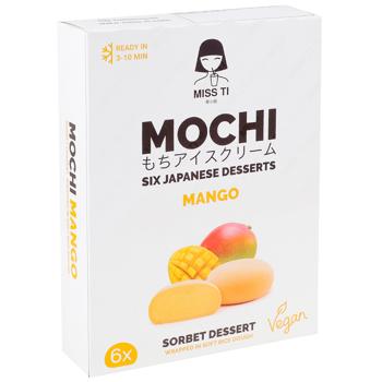 Miss Ti Mochi Mango Ice Cream-sorbet in Rice Dough 210g - buy, prices for Supermarket "Kharkiv" - photo 2