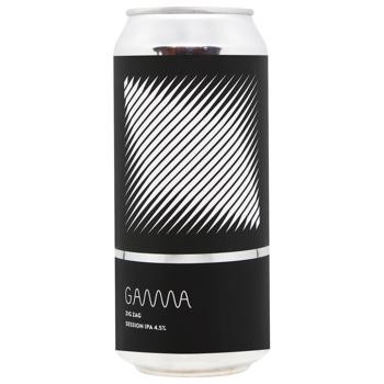 Gamma Zig Zag Light Unfiltered Beer 4.5% 0.44l - buy, prices for WINETIME - photo 1