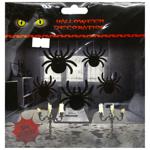 3D Spider Hanging Decoration for Halloween 17.2*4.8cm 5pcs