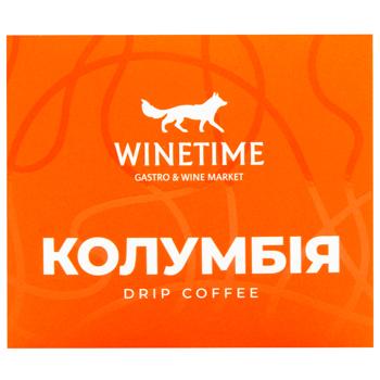 Кавові дріпи Колумбія 7 х 12г WINETIME 1 уп - купити, ціни на WINETIME - фото 3