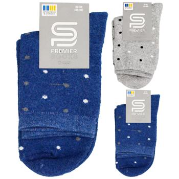 Premier Socks Women's Classic Terry Polka Dot Socks s.23-25 in Assortment