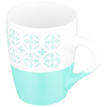 Чашка Ardesto Ornament AR3045LB кераміка 320мл - купити, ціни на Cупермаркет "Харків" - фото 2