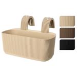 Balcony Flower Pot 21х29x19cm in assortment