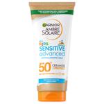 Молочко Garnier Ambre Solaire Kids солнцезащитное водостойкое SPF50+ 175мл