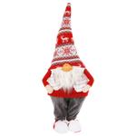 Bona Di Gnome Christmas Soft Toy 68cm Red with Gray