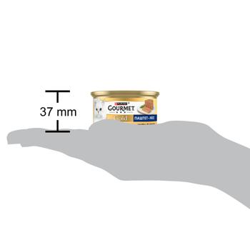 Корм вологий Gourmet Gold з індичкою для котів 85г - купити, ціни на Чудо Маркет - фото 4