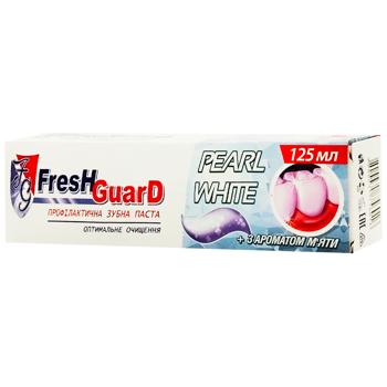 Fresh Guard Pearl White Toothpaste 125ml - buy, prices for Supermarket "Kharkiv" - photo 1