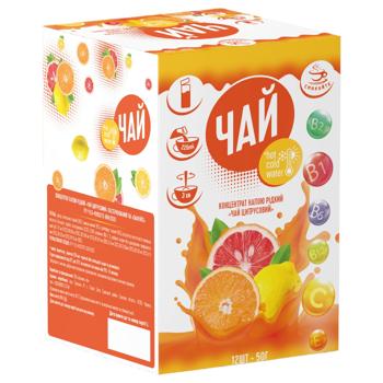 Чай концентрат Смакуйте Цитрусовый 50г - купить, цены на КОСМОС - фото 5
