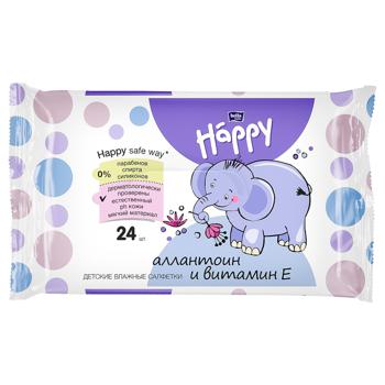 Bella Happy Wet Wipes with Vitamin E for Children 24pcs - buy, prices for NOVUS - photo 1