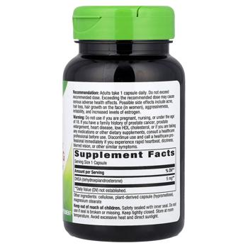 ДГЭА (Youthful You DHEA), Enzymatic Therapy, 60 капсул - купить, цены на Biotus - фото 3