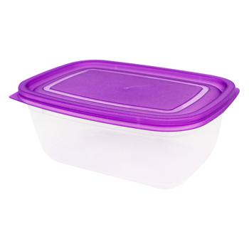 Rectangular container 1.06l №2 - buy, prices for MegaMarket - photo 1