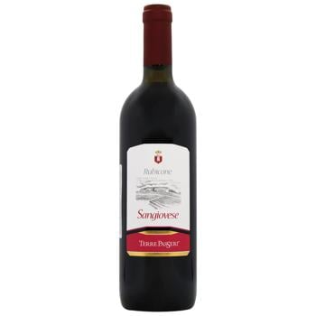 Вино Terre Passeri Sangiovese Rubicone червоне сухе 11% 0,75л