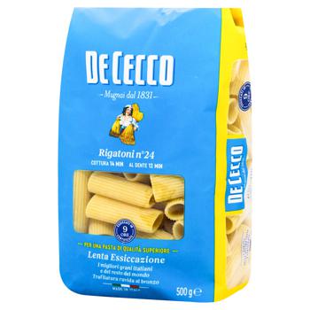 Макарони De Cecco Rigatoni 500г - купити, ціни на METRO - фото 1