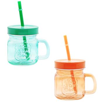 Actuel Jar with Straw 250ml