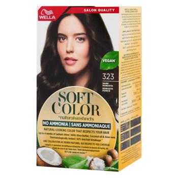 Wella Soft Color Dark Robusta Hair Dye 323 - buy, prices for - photo 1