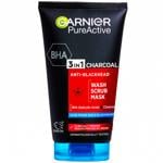 Гель, скраб, маска Garnier Pure Active 3в1 150мл