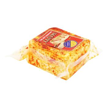 Evropeyska Syrovarnya Khalumi For Frying With Paprika Cream Cheese 55% - buy, prices for NOVUS - photo 1