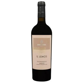 IL Lemos Susumaniello Salento Dry Red Wine 14% 0.75l