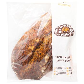 Zhornova Spelt and Flax Hearth Bread 600g - buy, prices for - photo 1