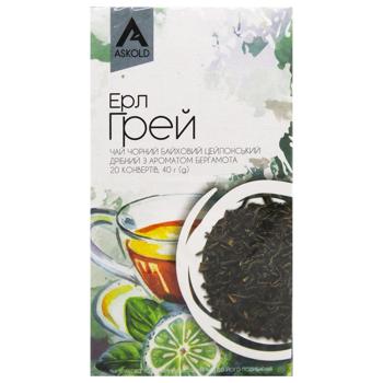 Askold Earl Grey Black Tea 2g*20pcs - buy, prices for ULTRAMARKET - photo 3