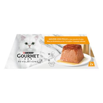 Gourmet Revelations Mousse with Chicken and Gravy Wet Food for Adult Cats 57g x 2pcs - buy, prices for COSMOS - photo 5