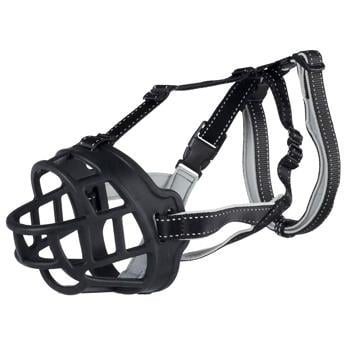 Trixie Muzzle Flex Silicone Muzzle L 27cm Black - buy, prices for - photo 1