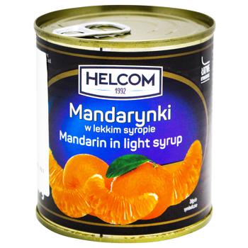 Мандарини Helcom у легкому сиропі 312г - купити, ціни на КОСМОС - фото 1