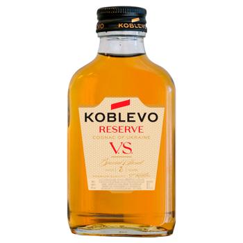 Бренді Koblevo Reserve V.S. 3 роки 40% 100мл - купити, ціни на AlcoHub - фото 1