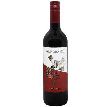 Вино Almorano Villa Molino Rosso красное сухое 11% 0,75л - купить, цены на Biotus - фото 1