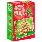 Новорічний набір пряникових коржів Delicia Пряникова Ялинка 510г