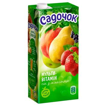 Sadochok Multivitamin Juice with Pulp 0.95l - buy, prices for Supermarket "Kharkiv" - photo 3