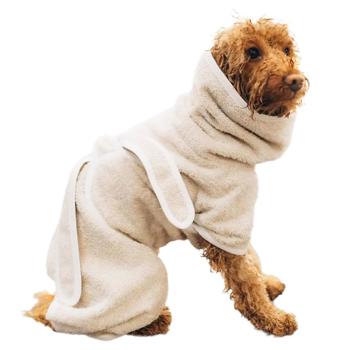 Noble Pet Delmar Robe s.XL/2XL + Towel 80x25cm Set for Dogs - buy, prices for - photo 3