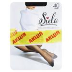 Siela Just 20 Den + 40 Den Set of Women's Tights s.4 Nero 2 pairs
