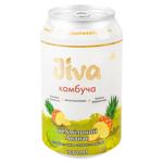 Jiva Unhopped Pineapple Kombucha 0.33l