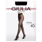 Giulia Infiniti Nero Women's Tights 40den 2s