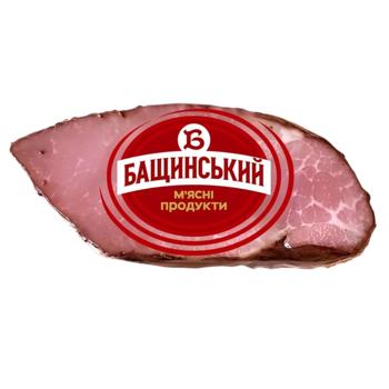 Bashchynskyi Raw Smoked Pork Ham High Grade