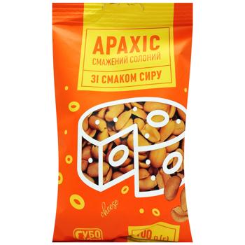 Subota Roasted Salted Peanuts with Cheese Flavor 100g - buy, prices for Tavria V - photo 1