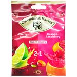 Cavendish & Harvey Cherry-lime and Orange-raspberry Lollipops 75g