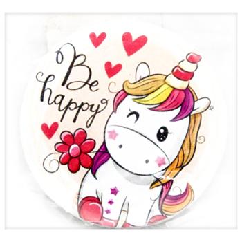 ЗНАЧОК ЗАКАТНИЙ КРУГЛИЙ 44 ММ - купить, цены на Auchan - фото 3