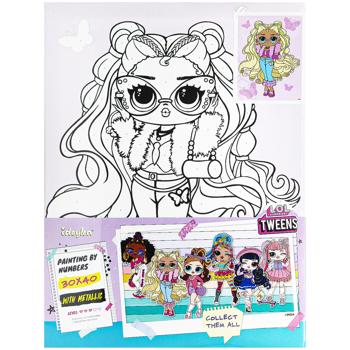 Картина по номерам L.O.L. Surprise! Tweens Olivia Flutter 30х40см
